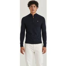 Morris Merino John Zip - Navy