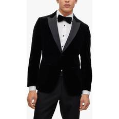 Corduroy Clothing BOSS Hutson Slim Fit Tuxedo Jacket, Black