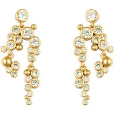 House of Vincent Lost Ember Earrings - Gold/Transparent