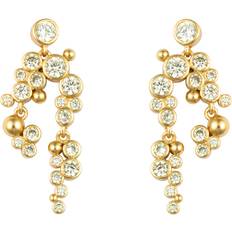 Lost Ember Earrings - Gold/Transparent