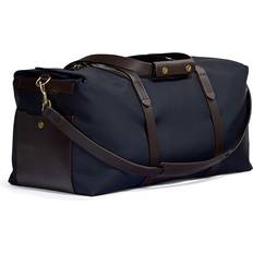 Nylon Sacs de week-end Mismo M/S Supply Weekendbag Navy/Dark Brown Size: One size