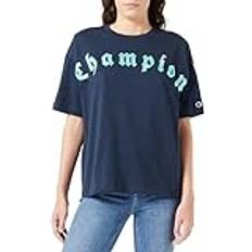 Turquoise - Woman T-shirts Champion Crewneck T-shirt - Dark Grey