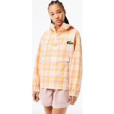 Lacoste Dame Overtøj Lacoste Check Print Jacket - Lapland