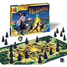 Ravensburger 26425 – Häxdans, varierat familjespel för vuxna och barn från 8 år, perfekt för spelkvällar med vänner eller familj för 2–6 spelare