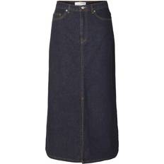 Selected Skirts Selected Denim Midi Skirt