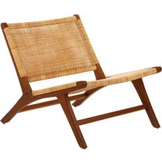 Meubels Premier Lovina Lounge Chair Brown Rattan Teak