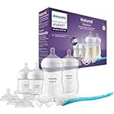 Philips Avent Babyflaschen Natural Response, Geschenkset für Neugeborene – Babys von 0–12 Monaten und älter Modell SCD838/13