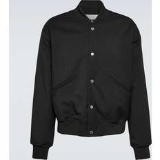 Jil Sander Oversize-Collegejacke Schwarz