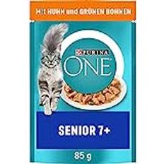 Purina ONE Senior 7+ kattmat våt, bitar kyckling, 26-pack 26