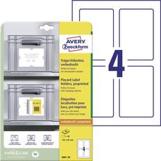 Gråa Etiketter AVERY Zweckform Art. 8001-20 bäretiketter