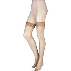 Donna - Oro Calzini Charnos Women's 15 Denier Hold up Stockings, Gold Sherry 734