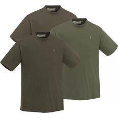 Pinewood T-Shirt 3er-Pack - Grün/Braun/Khaki