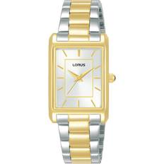Lorus Armbåndsure Lorus Classic dameur gulddoublé lænke 5bar 22mm