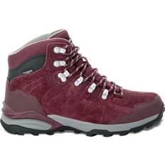 Jack Wolfskin Damen Refugio Texapore MID W Wanderschuh, Maroon