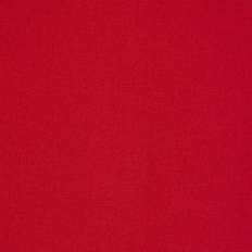 Rouge Tissus Homescapes Pure Cotton Plain Fabrics Red (150x)