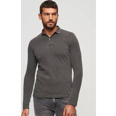 Superdry Polo Shirts Superdry Studios Long Sleeve Jersey Polo Shirt