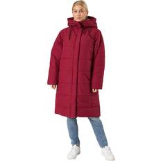 Beige - Parkaser Jakker Didriksons Damen Mantel SANDRA WNS PARKA Rot