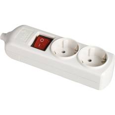 2-stiks bundkort med tænd/sluk-knap 8002il Bipolar 3500 W 250 V 16 A