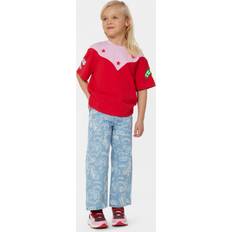 Kenzo Vêtements pour enfants Kenzo Kids Club Baseball Stars' T-shirt Vermillion Unisex 12Yrs