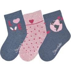 Harten Ondergoed Sterntaler Love Sokken 3-pack - Blauw