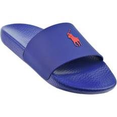 Polo Ralph Lauren Slide Sandal Heritage Royal/Starboard Red