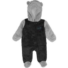 1-3M Combi-pantalons Outerstuff NFL Teddy Fleece Baby Overall - Pittsburgh Steelers