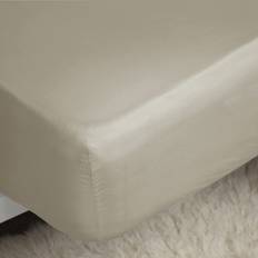 Textiles Belledorm Mushroom Easycare Percale Bed Sheet