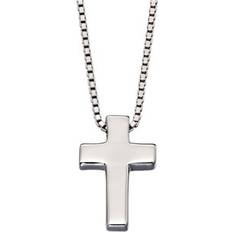 Argent - Enfant Colliers Little Star Little Star Silver Thom Boys' Cross Necklace