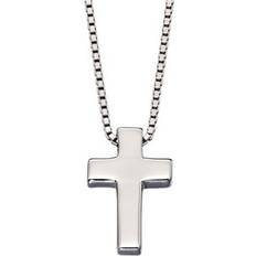 Little Star Silver Thom Boys' Cross Necklace