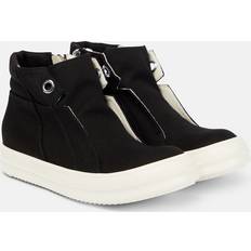 Rick Owens Skor Rick Owens Dunk denim high-top sneakers black