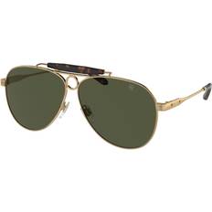 Polo Ralph Lauren Herre Solbriller Polo Ralph Lauren The Counrtyman RL 7078 Solbriller - Ancient Gold/Green Countryman