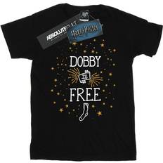 Stars Tops Harry Potter Dobby Is Free T-Shirt Black 12-13 Years