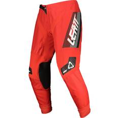 Pantalons de moto LEATT S22, pantalon en textile couleur: Rouge/Noir/Gris/Blanc taille: Homme