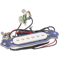 Tomtop Jms E-Gitarren-Tonabnehmer, einbaufertiges Gitarren-Tonabnehmer-Set mit 6,35-mm-Klinken-Lautstärke-Klangeinstellung