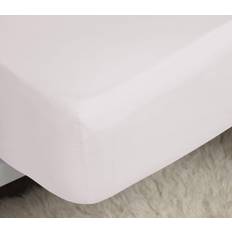 Textiles Belledorm Superking, Powder Easycare Percale Bed Sheet Pink