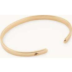 Emma Israelsson Armband Emma Israelsson GOLD BANGLE BLK DIAMOND