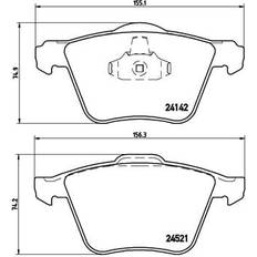 Brembo Bromsbeläggssats, skivbroms P 24 077X