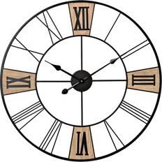 Hometime Metal Cut Out Wall Clock 60cm