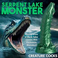 Creature Cocks Cockness Monster Seekreatur Silikondildo 20 cm Grün