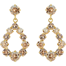 Caroline Svedbom Mini Delia Earrings Golden Combo Gold