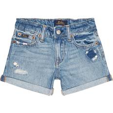 Polo Children's Clothing Polo Ralph Lauren Distressed Denim Shorts - Blue