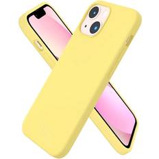 iPhone 14 Silikonskal Gul