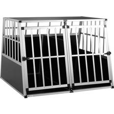 Cadoca Dog Car Crate XXL Aluminium 97x90x70cm