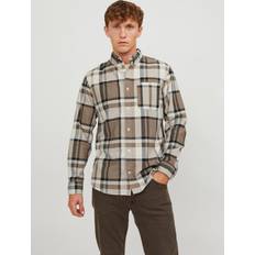 Manchester Kläder Jack & Jones Comfort Fit Skjorta Brun