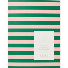 Uma Green Rose Medium Flat Lay Notebook