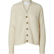 Natur - XL Cardigans Selected Femme Fit Cardigan