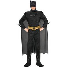 Rubies Batman Mens Deluxe Costume Noir