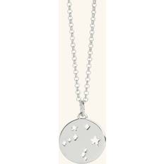Libra Libra Star Sign Necklace Silver