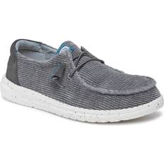 Hey Dude Femme Chaussures Hey Dude Wendy Wave Corduroy 40195-025 Gris