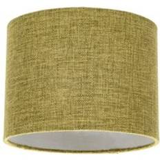 Linen Shades Happy Homewares Modern Olive Linen Small Shade